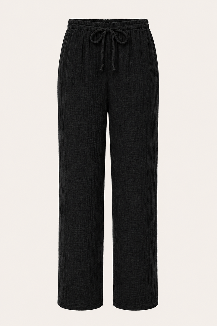 Musselin Hose (Schwarz)