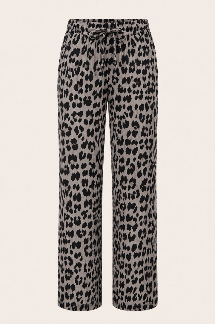 Musselin Hose (Leomuster Grau)