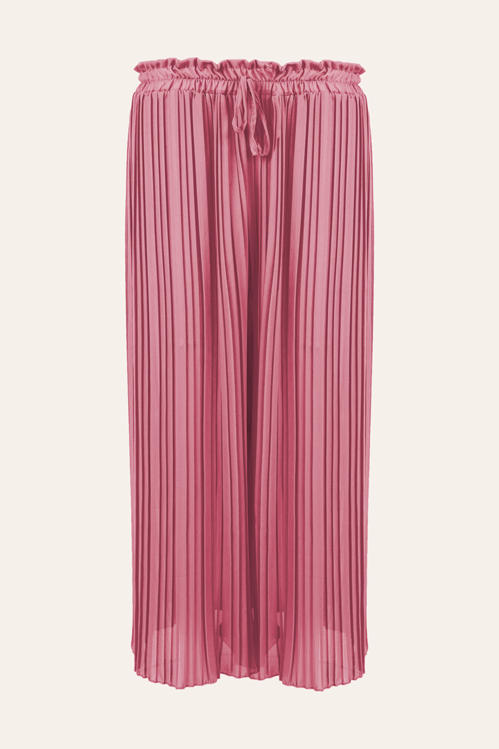 Hose in Faltenoptik (Dunkelrosa)