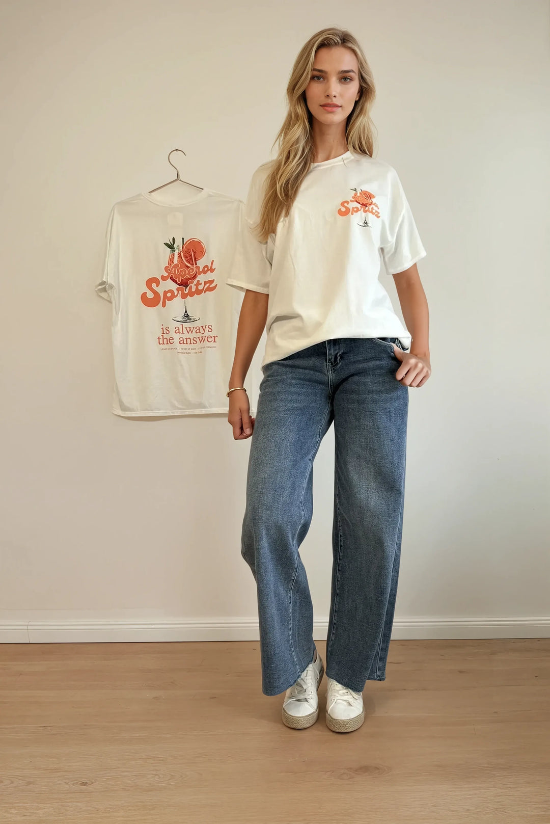T-Shirt Aperol Spritz (Weiss)