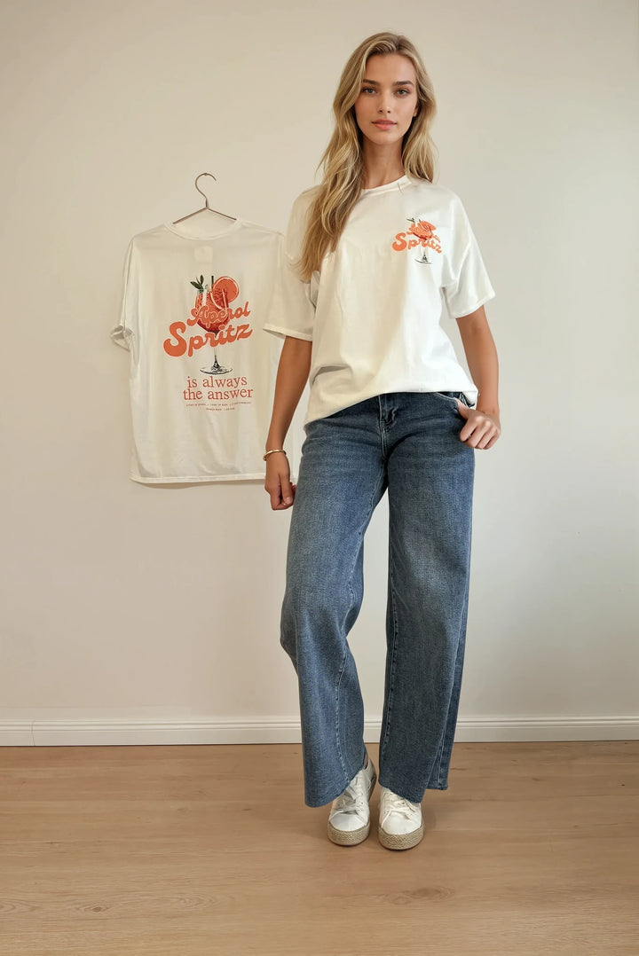 T-Shirt Aperol Spritz (Weiss)